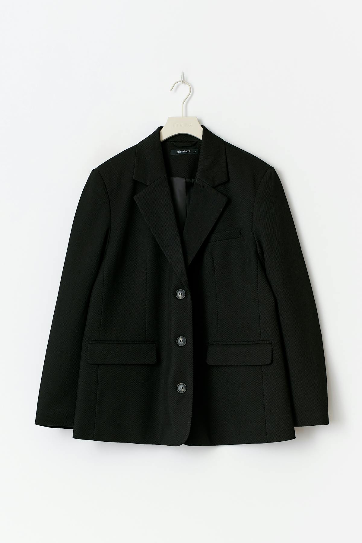 Twill blazer - Noir