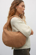 Braided shoulder bag