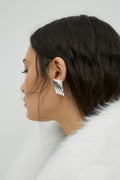 earrings - Argent