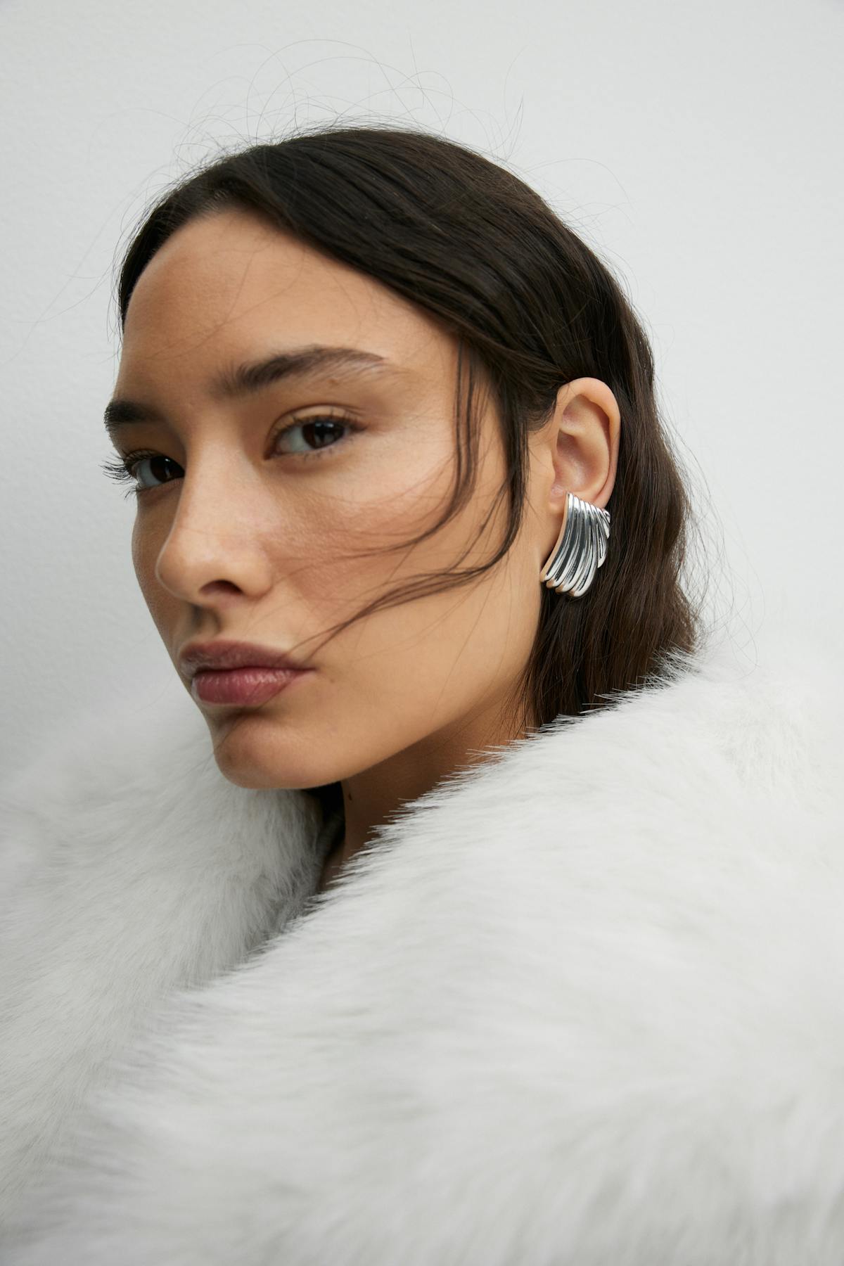 earrings - Clear