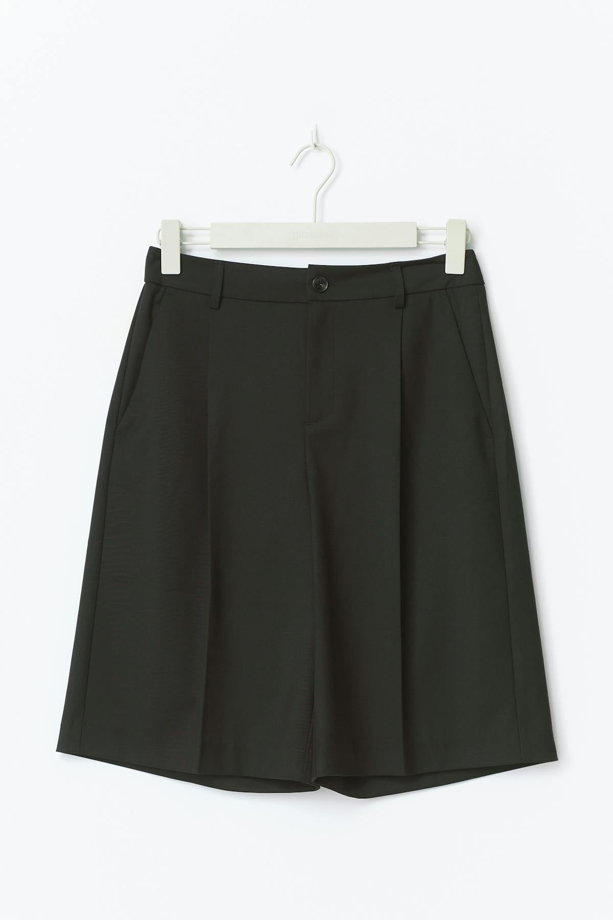 Long bermuda shorts - Noir