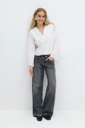Anglaise blouse - Blanc