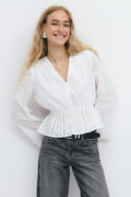 Anglaise blouse - Blanc