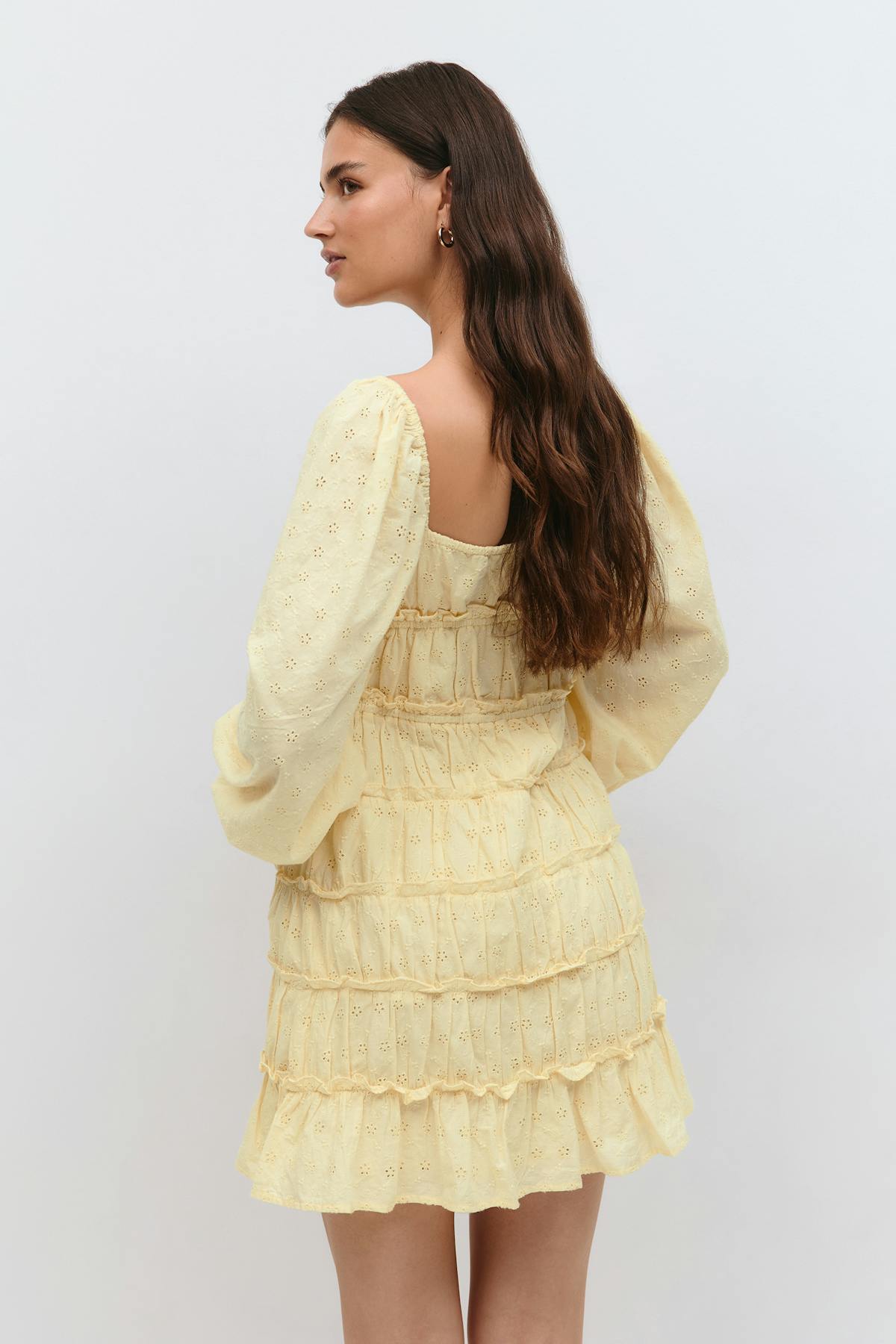 Broderie anglais dress - Blanc cassé