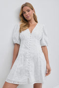 Broderie anglais dress - Blanc cassé