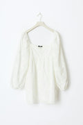 Button down dress - Blanc cassé