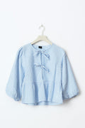 Gingham blouse - Blue check