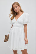 Bow dress - Blanc cassé