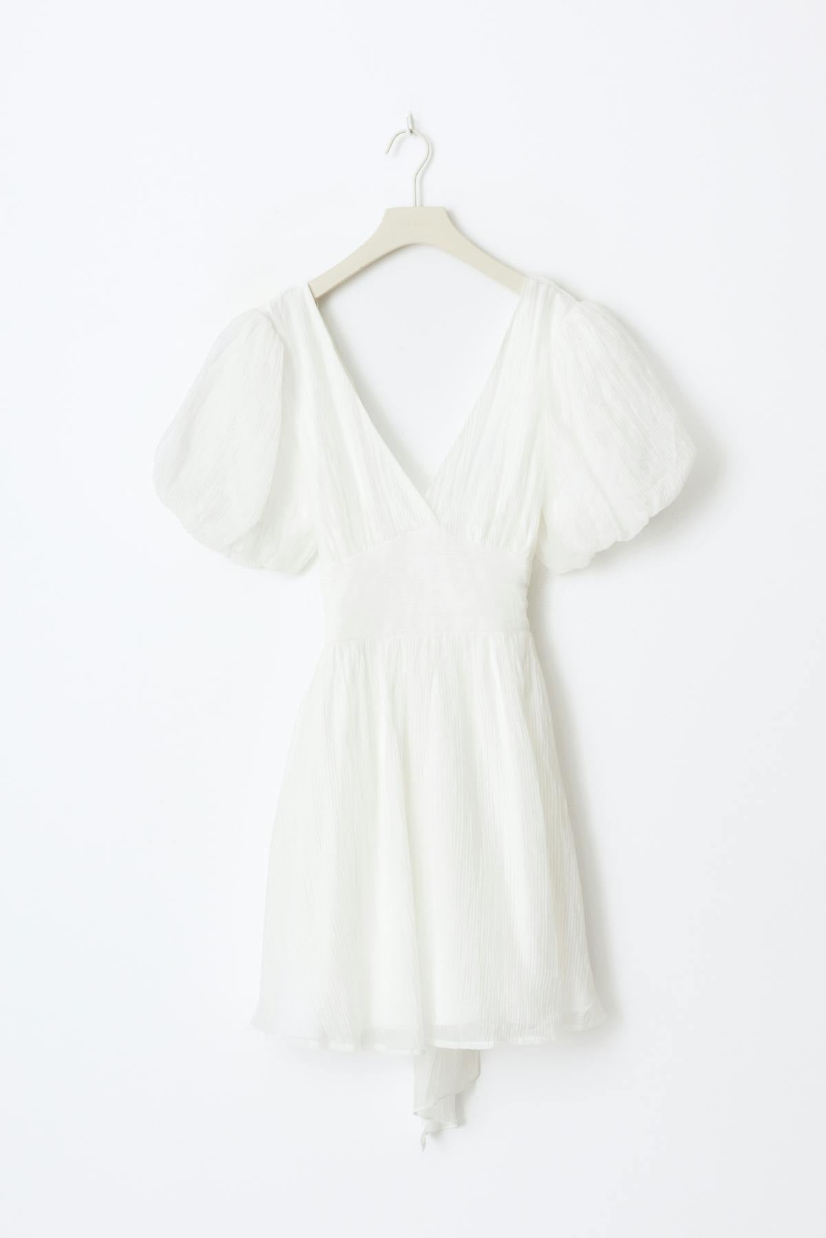 Bow dress - Blanc cassé