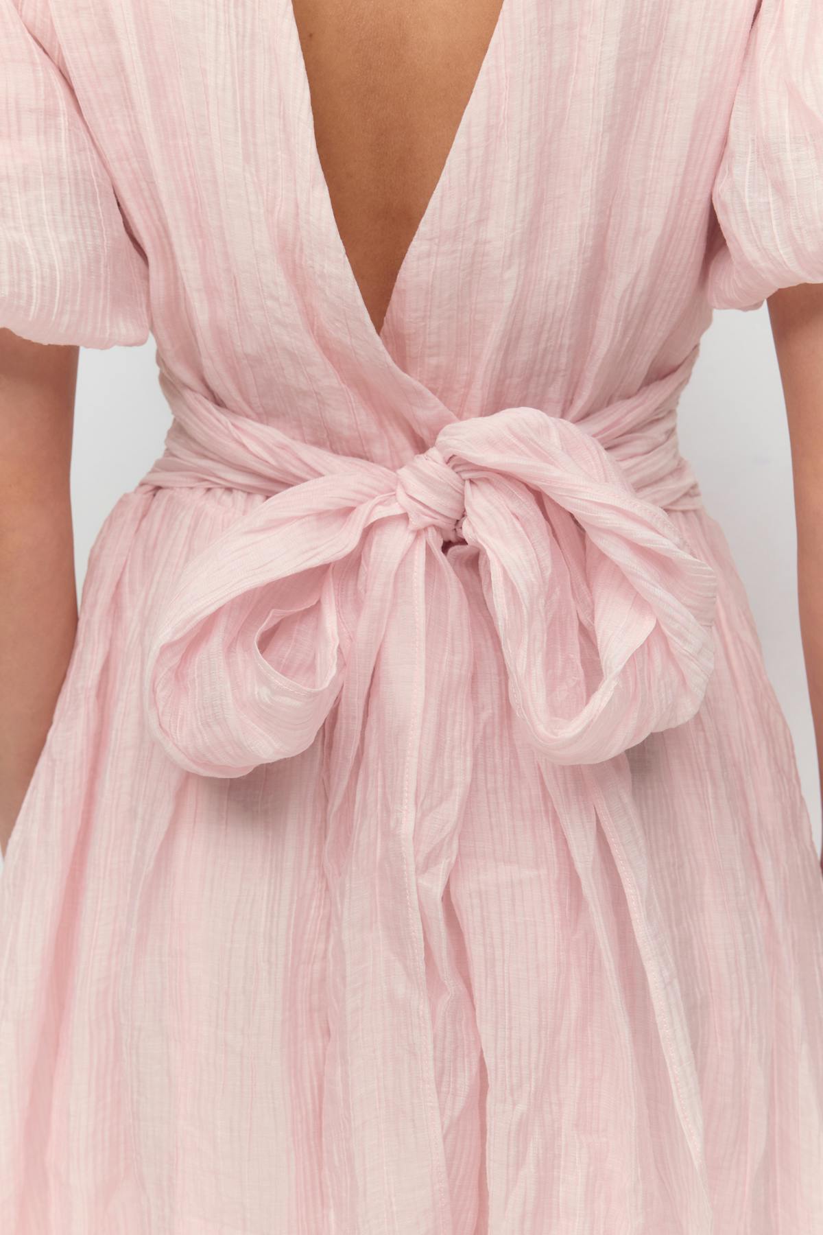 Bow dress - Dot aop