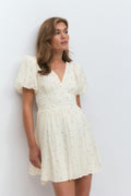 Bow dress - Blanc cassé