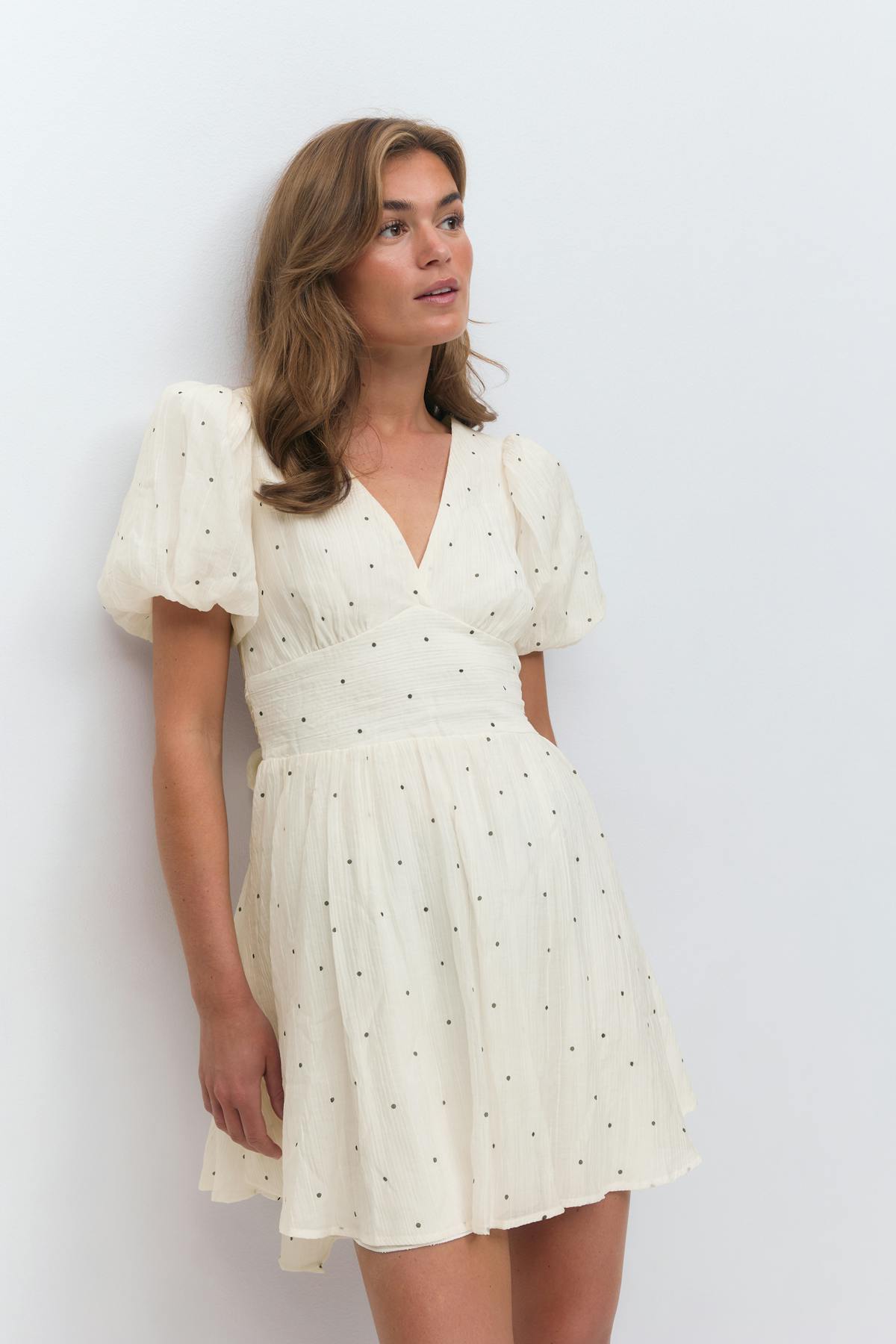 Bow dress - Blanc cassé