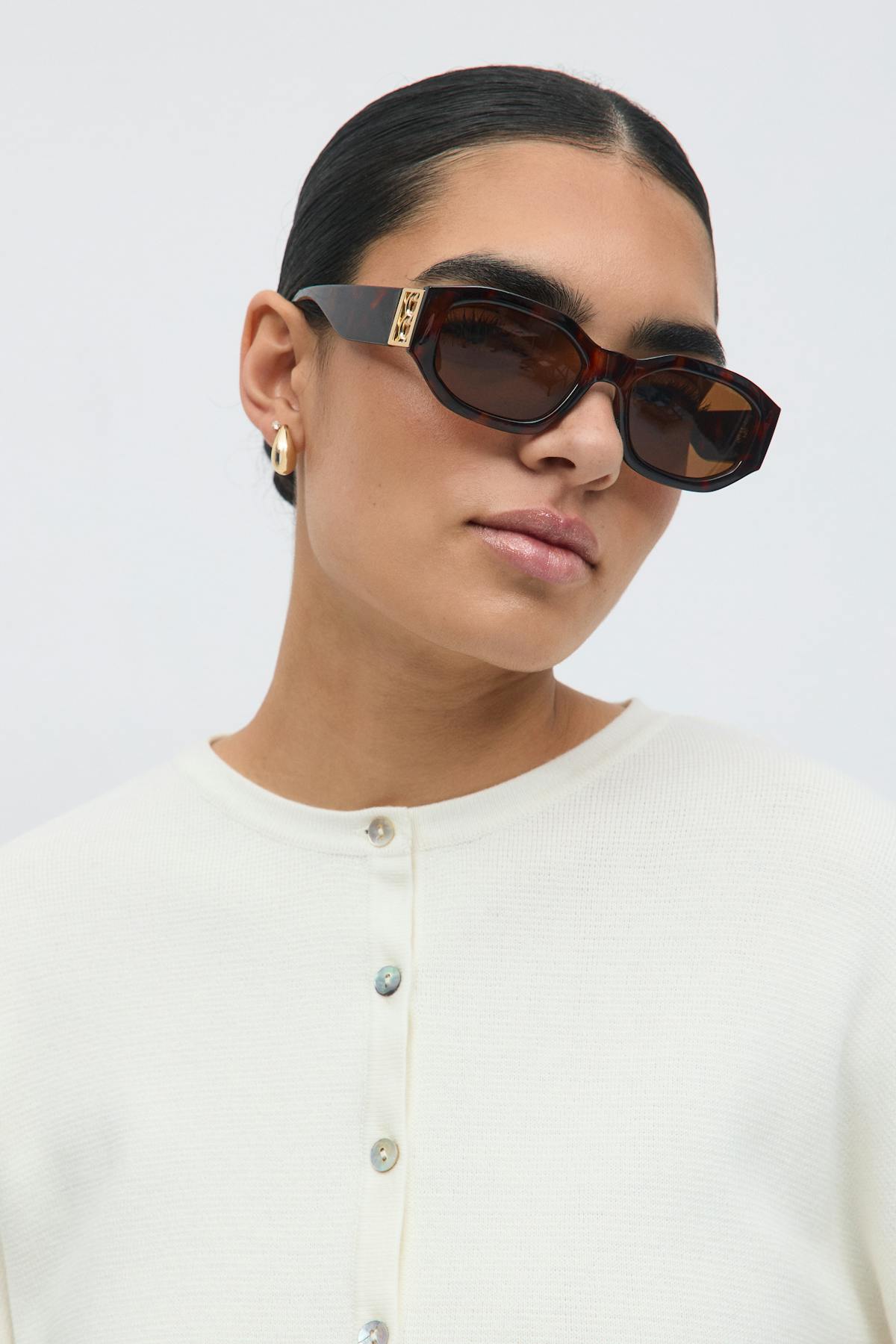 Bold sunglasses - Tortoise