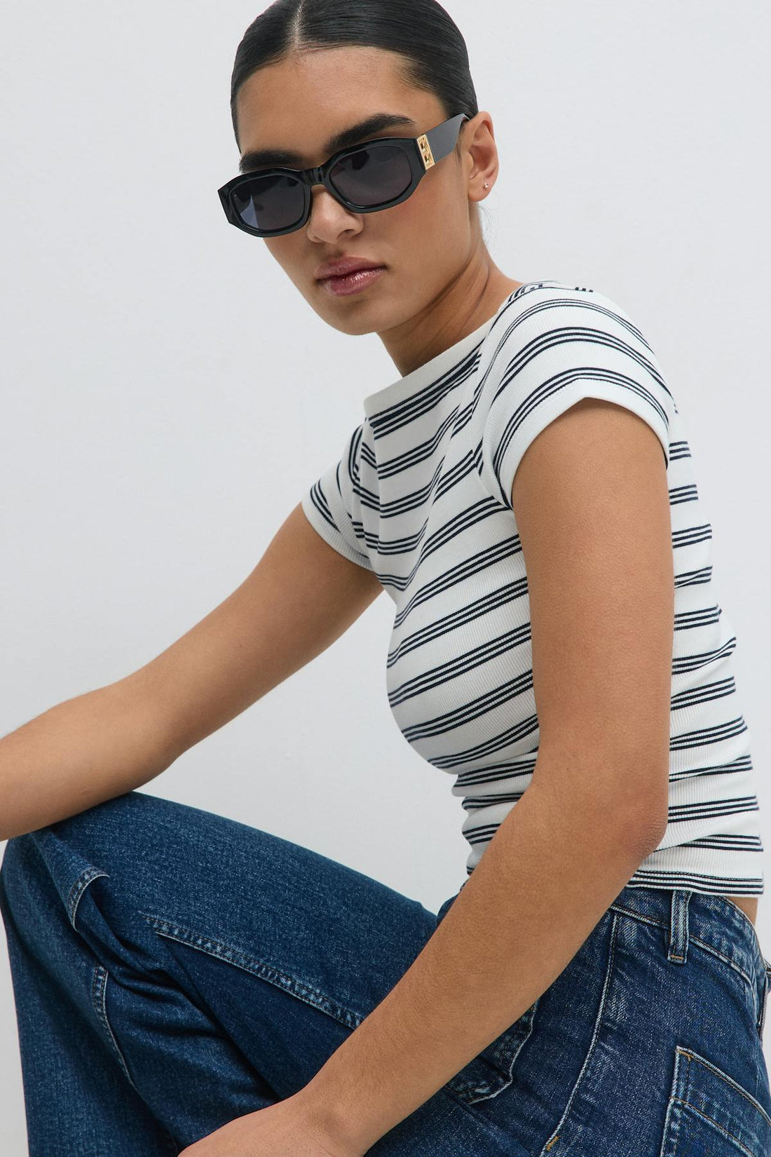 Bold sunglasses - Noir