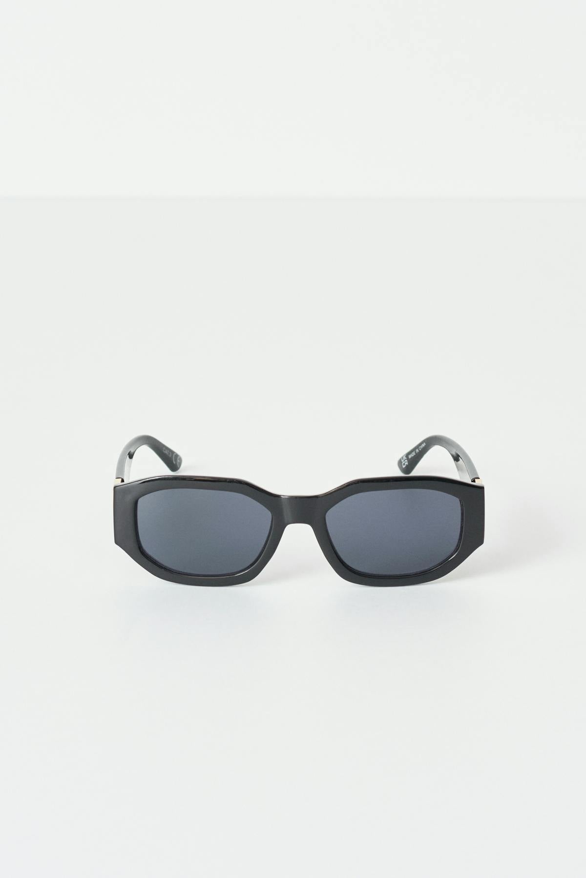 Bold sunglasses - Black/gold
