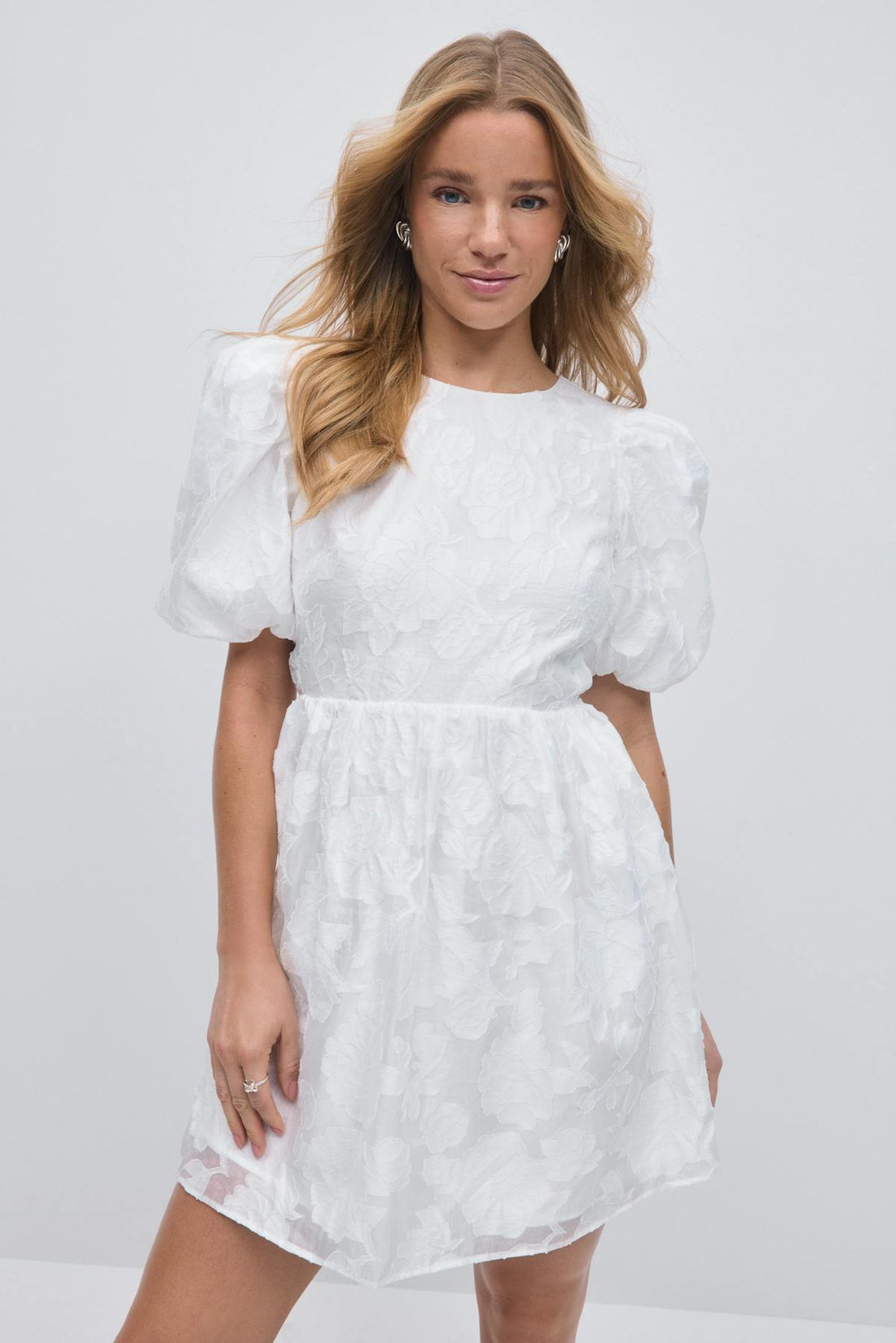 Floral dress - Blanc cassé