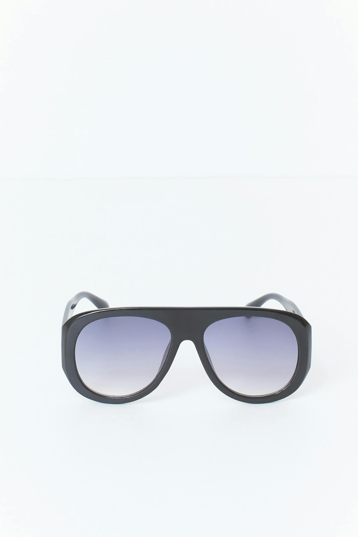 Bold aviator sunglasses - Bordeaux