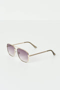 Metal aviator sunglasses