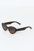 Oval cat eye sunglasses