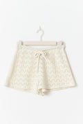 Crochet shorts - R white