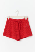 Crochet shorts - R white