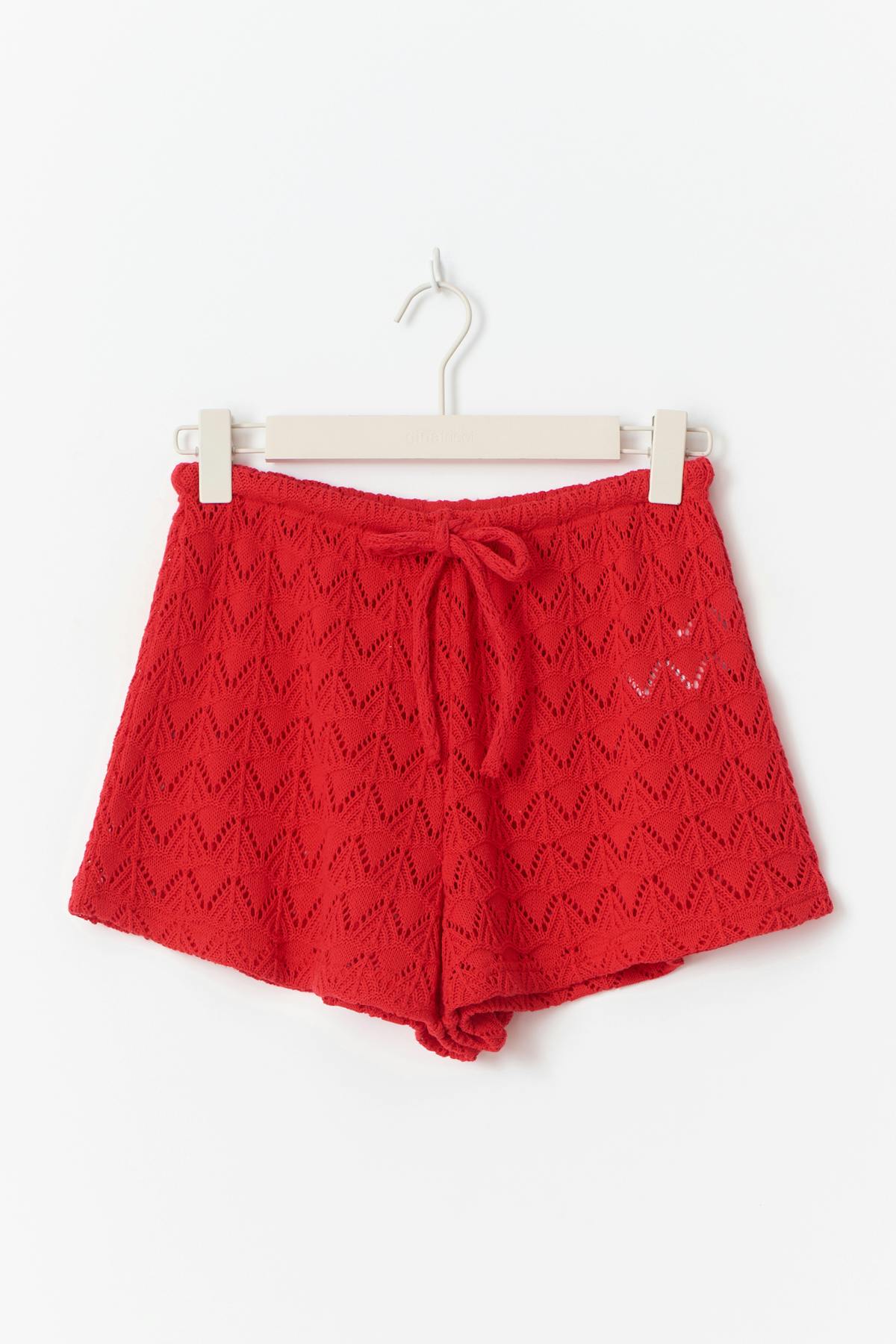 Crochet shorts - R white
