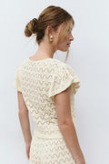 Crochet top - Noir