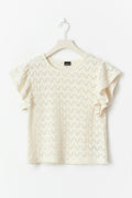 Crochet top - Noir