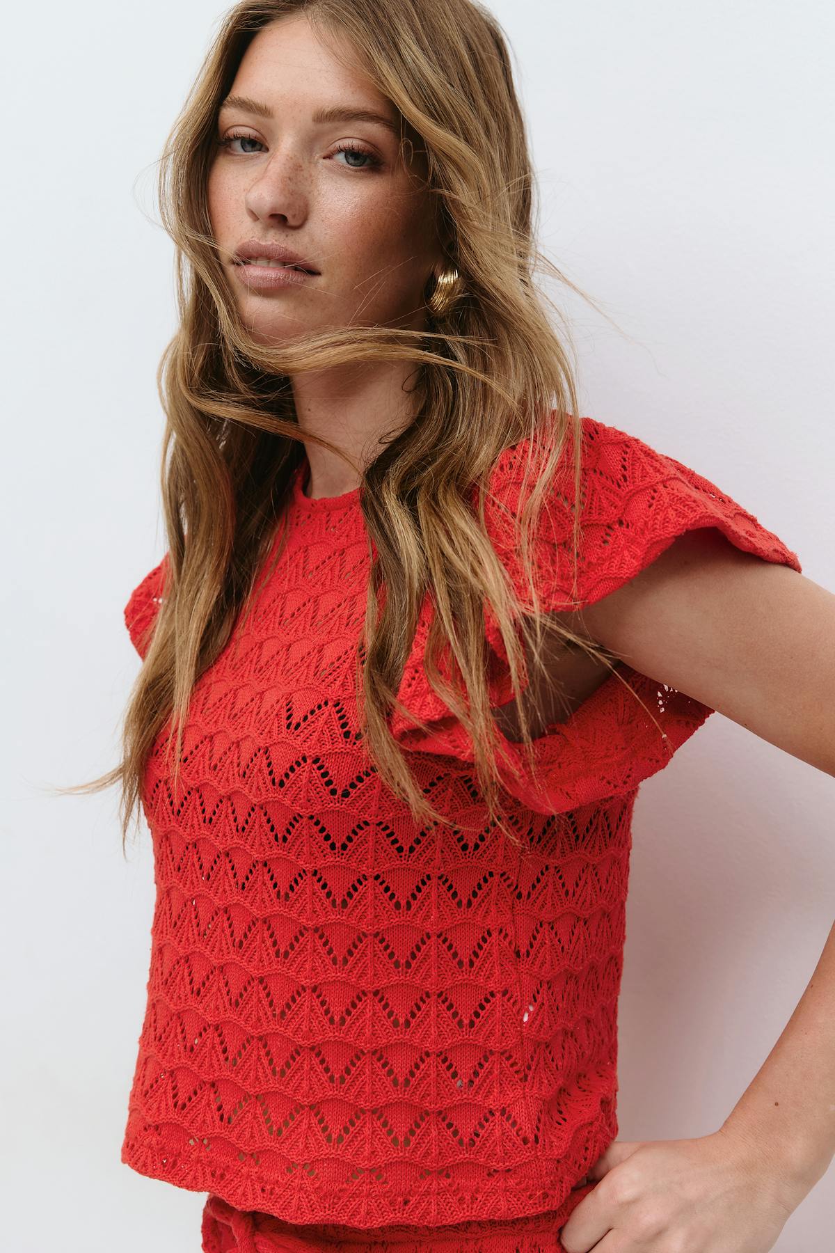 Crochet top - Noir