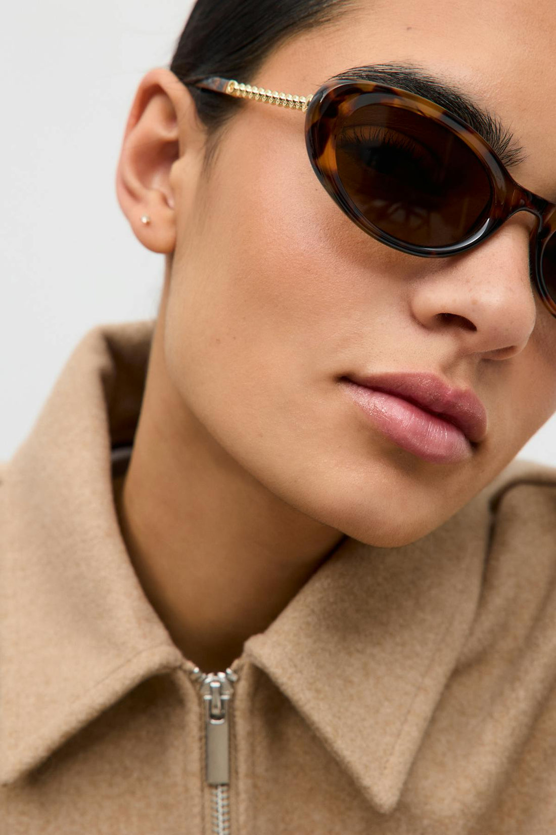Chain detail sunglasses - Turtle