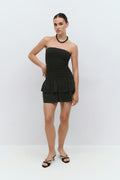 Smock tube dress - Noir