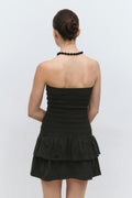 Smock tube dress - Noir