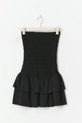 Smock tube dress - Noir