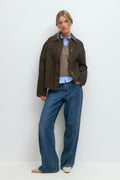 Barn denim jacket - Marron