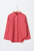 Poplin shirt - Blue/stripe