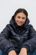 y puffer jacket - Bleu marine