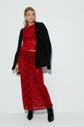 Lace maxi skirt - Port royal