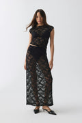 Lace maxi skirt - Port royal