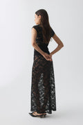 Lace maxi skirt - Port royal