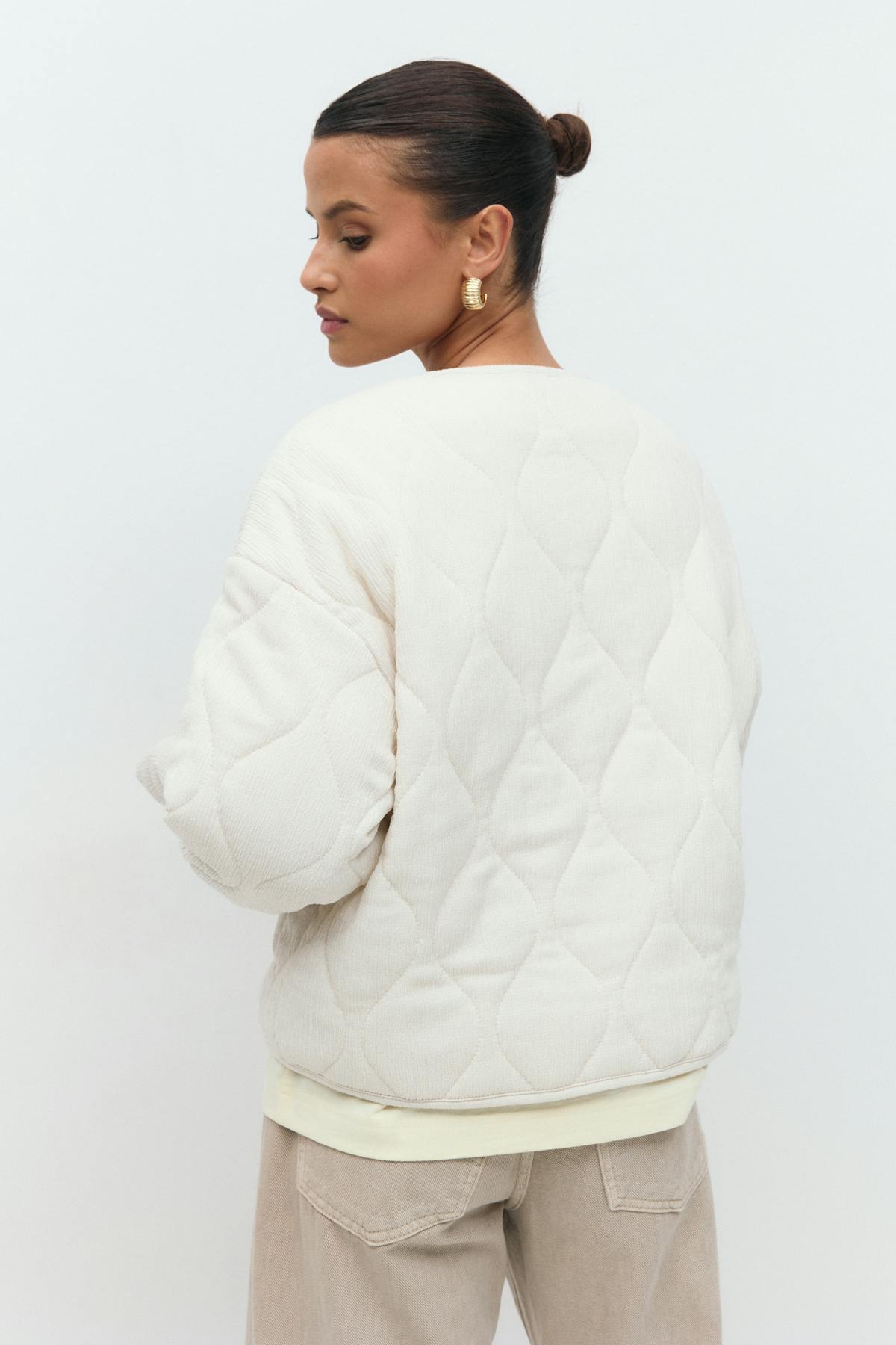 Quilted jacket - Rose