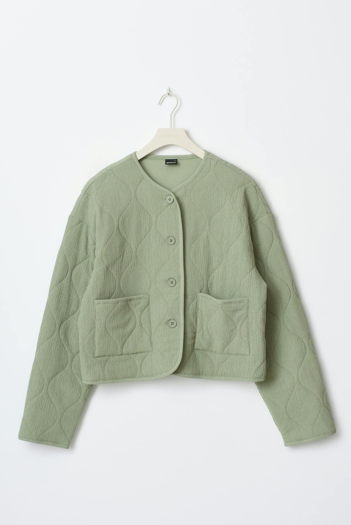 Quilted jacket - Birch