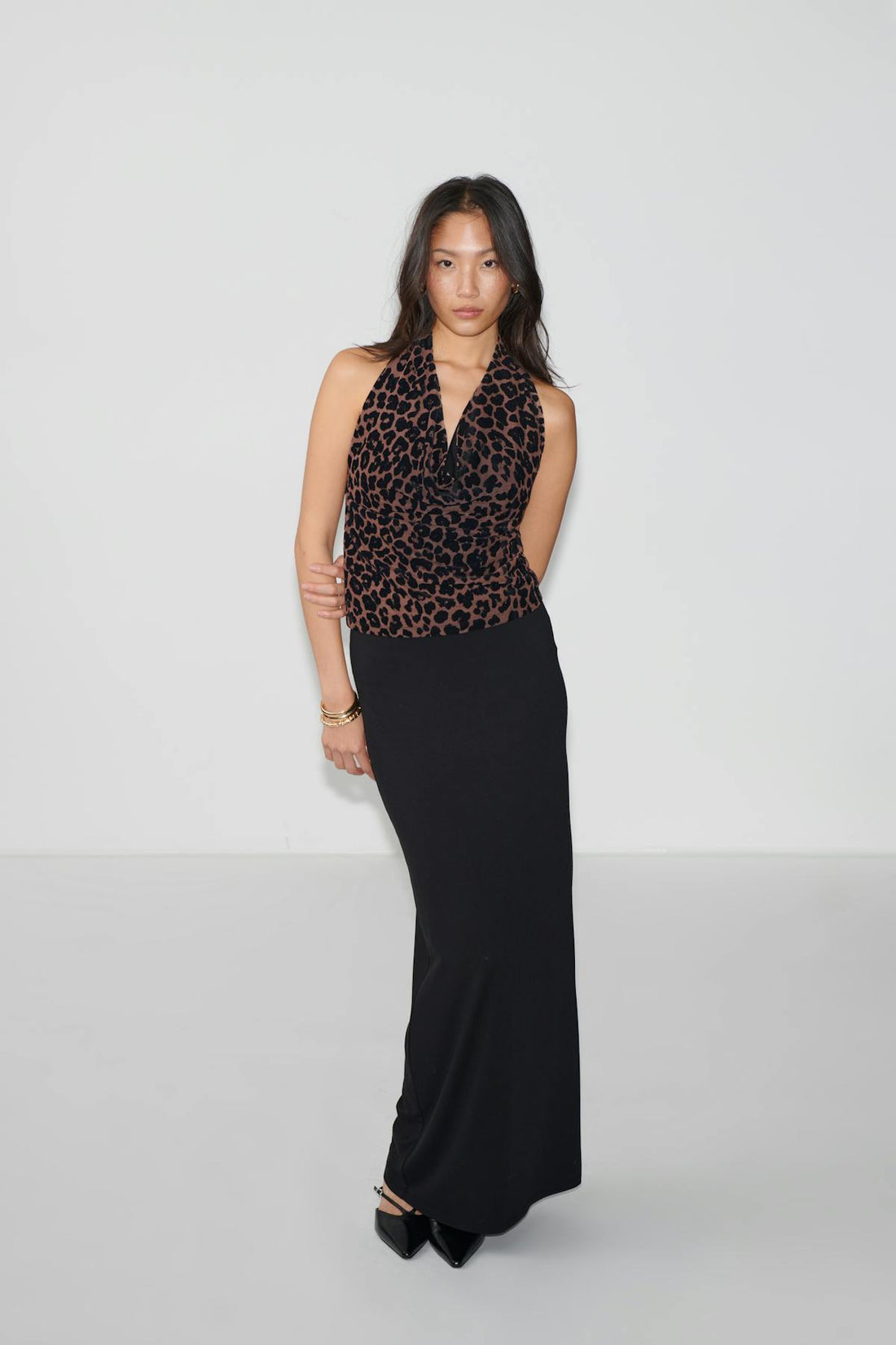 Cowl neck singlet - Leo