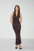 Maxi dress - Watercolor aop