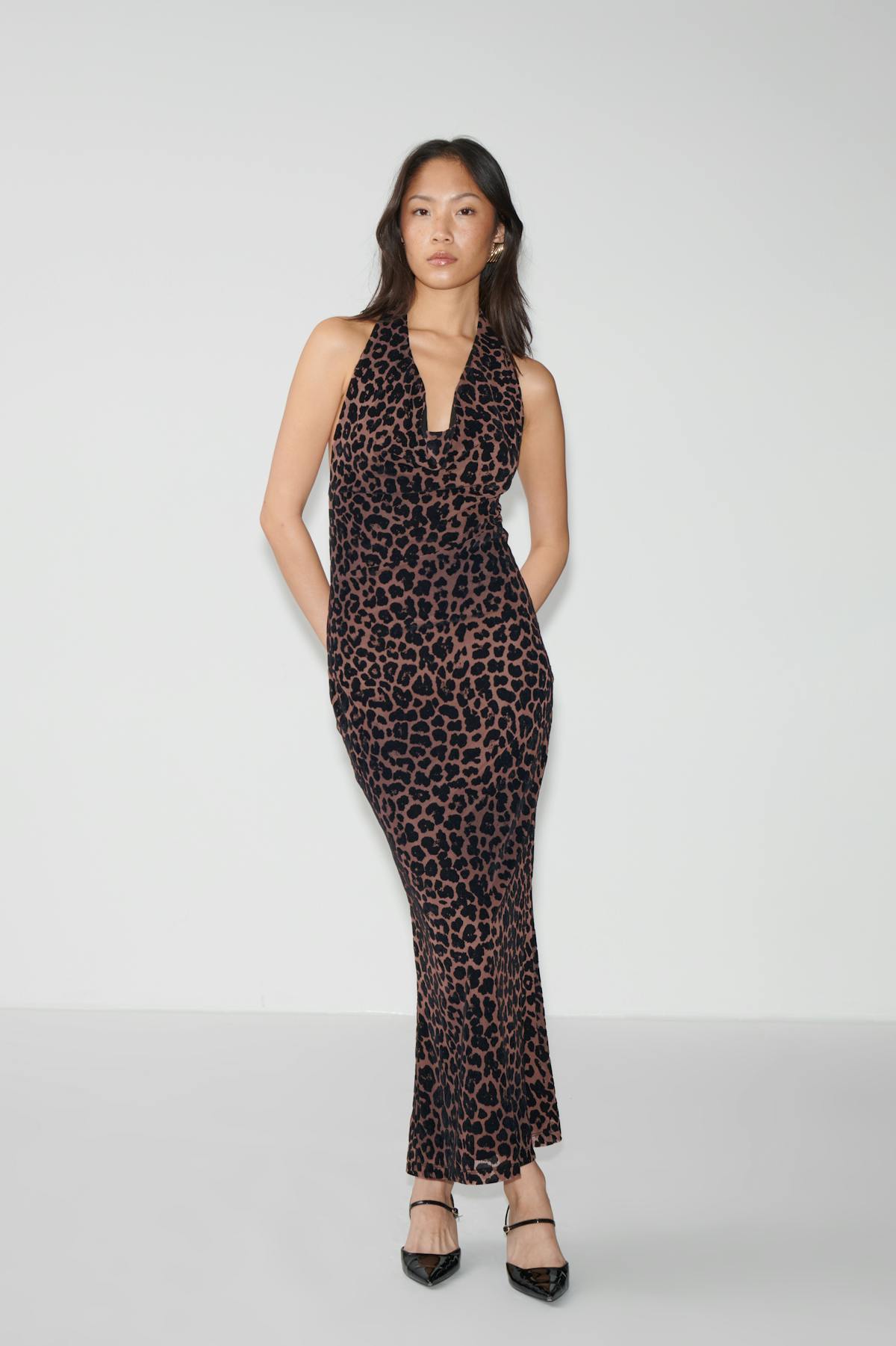 Maxi dress - Watercolor aop