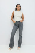 Loose knitted vest - Warm white