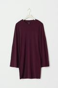 Wide sleeve dress - Winetasting/num