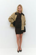 Wide sleeve dress - Mole