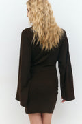 Wide sleeve dress - Mole