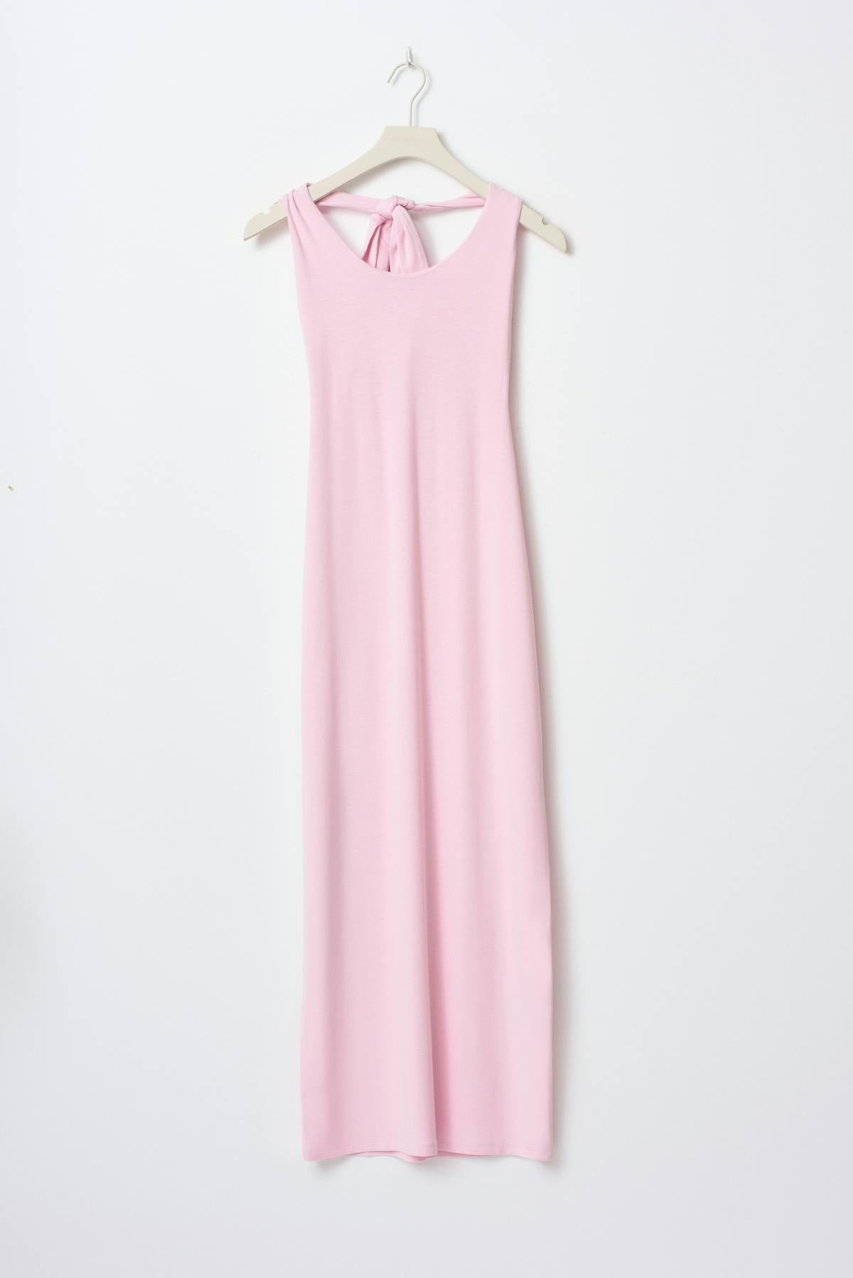 Halterneck midaxi dress - Noir