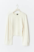 Wide sleeve top - Egret